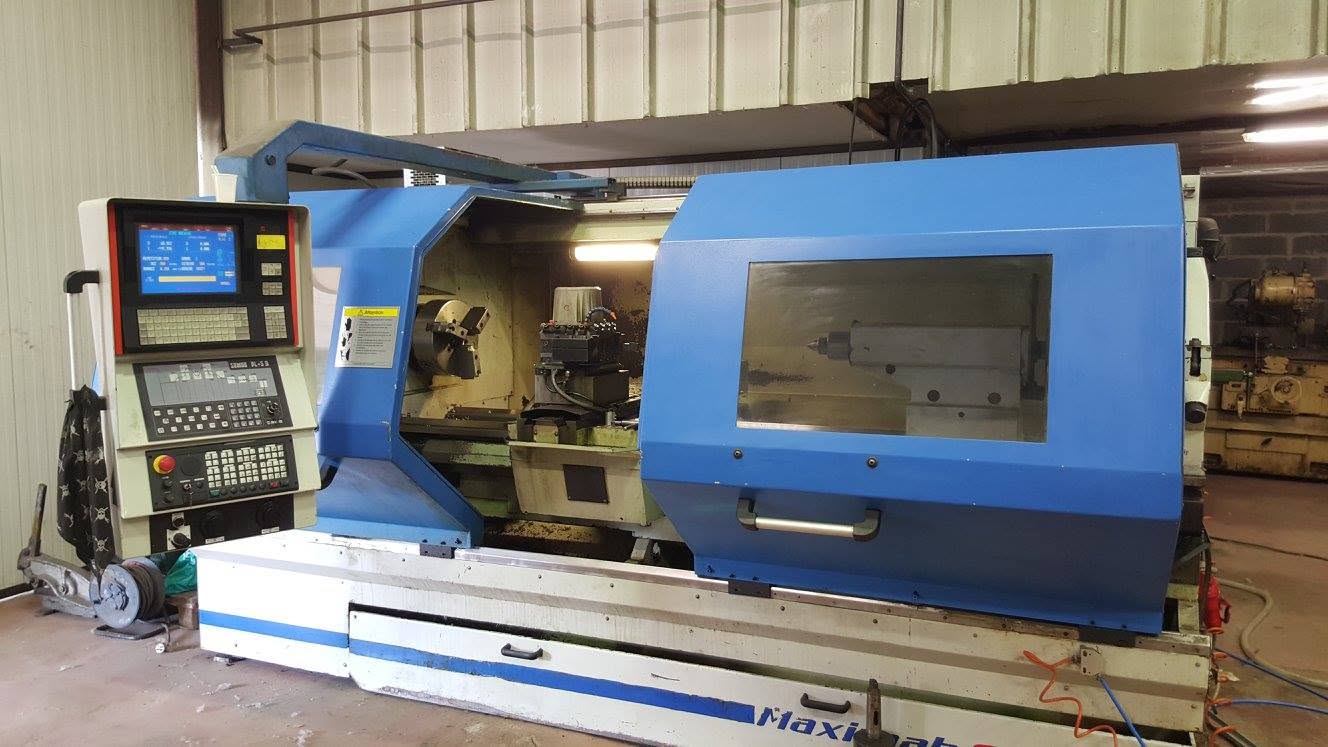 Tour CNC grande capacité dans l'atelier de la Société Froment